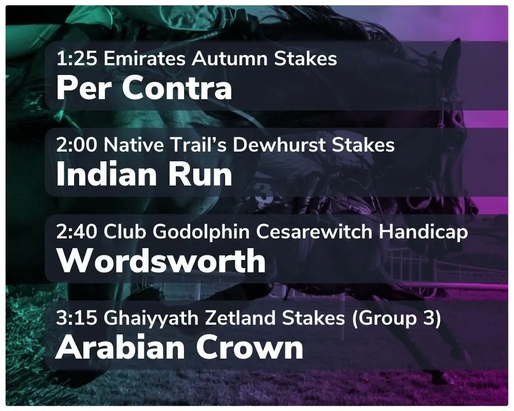 newmarket racecourse betting tips 14 10 2023 sport preview