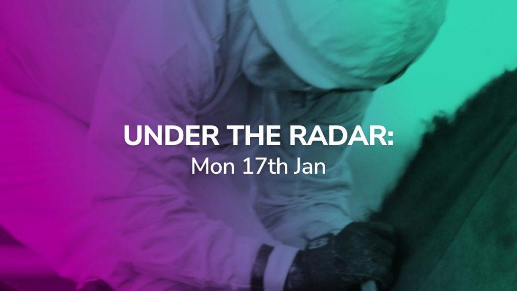 Sport Preview: Under The Radar - Mon 17th Jan 2022