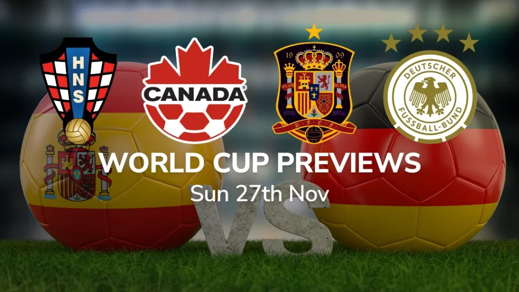 Sport Preview: World Cup 2022 - Sun 27th Nov 2022