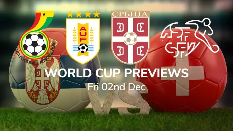 Sport Preview: World Cup 2022 - Fri 02nd Dec 2022