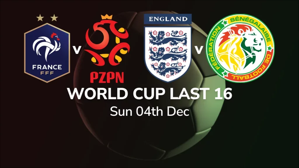 Sport Preview: World Cup Last 16 - Sun 04th Dec