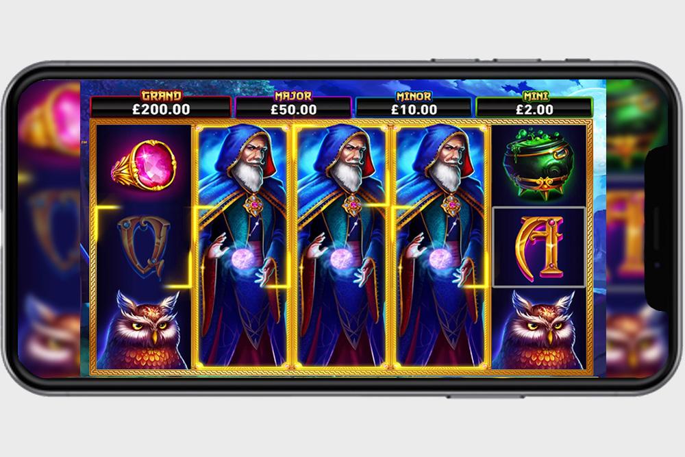 Blue Wizard Slot  Play At PartyCasino