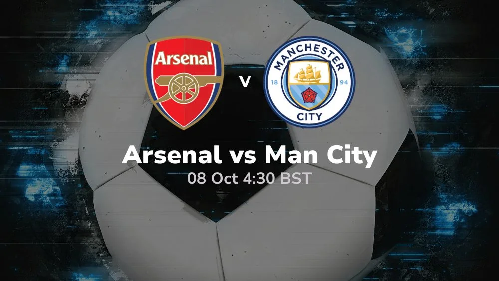 arsenal vs man city tips 8/10/2023 sport preview