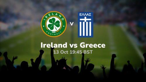 republic of ireland vs greece betting tips 13 10 2023 sport preview