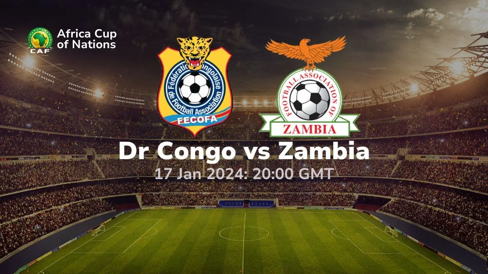 Dr Congo vs Zambia Prediction & Betting Tips 17/01/2024