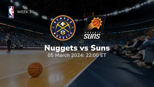 Denver Nuggets vs Phoenix Suns Prediction & Betting Tips 3/5/2024