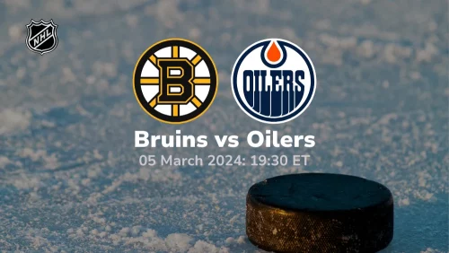 Boston Bruins vs Edmonton Oilers Prediction & Betting Tips 352024 sport preview
