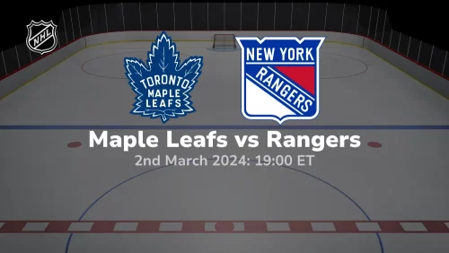Toronto Maple Leafs vs New York Rangers Prediction & Betting Tips 322024 sport preview