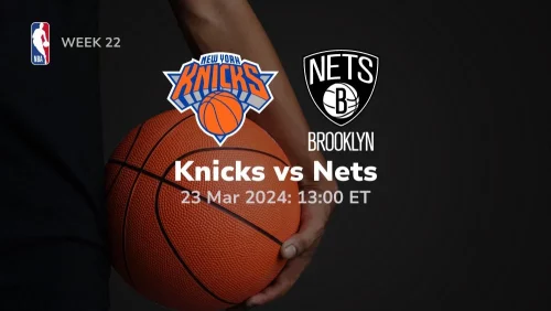 New York Knicks vs Brooklyn Nets Prediction & Betting Tips 23/3/2024
