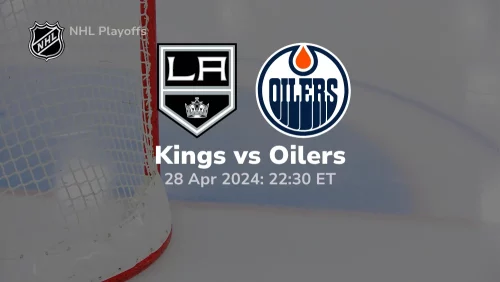 Los Angeles Kings vs Edmonton Oilers Prediction & Betting Tips 4282024 sport preview