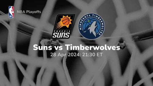 Phoenix Suns vs Minnesota Timberwolves Prediction & Betting Tips 4282024 sport preview