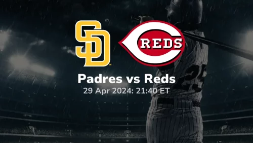 San Diego Padres vs Cincinnati Reds Prediction & Betting Tips 4292024 sport preview