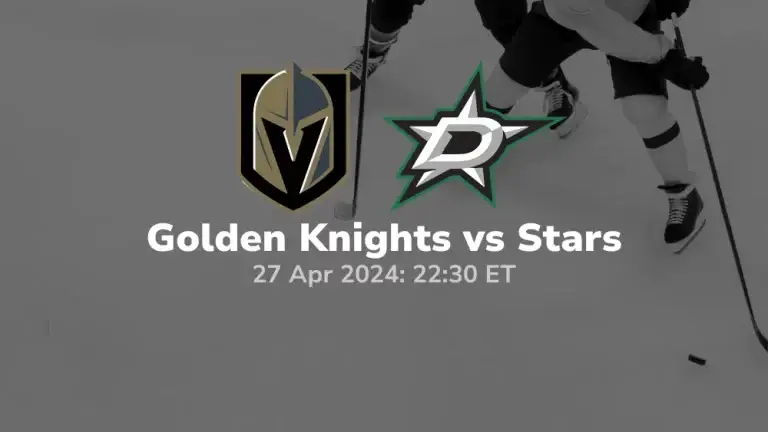 Vegas Golden Knights vs Dallas Stars Prediction & Betting Tips 4272024 sport preview