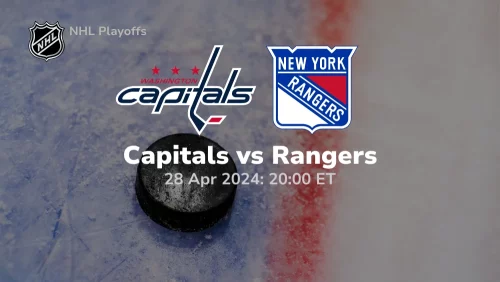 Washington Capitals vs New York Rangers Prediction & Betting Tips 4282024 sport preview