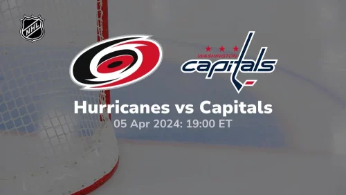 carolina hurricanes vs washington capitals 04 05 2024 sport preview