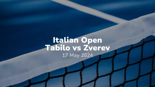 ATP - Italian Open Alejandro Tabilo vs Alexander Zverev 17052024 sport preview
