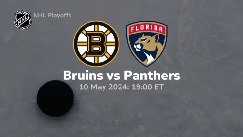 Boston Bruins vs Florida Panthers Prediction & Betting Tips 5102024 sport preview