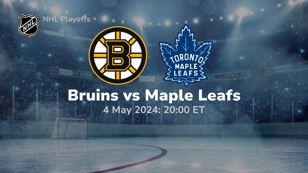 Boston Bruins vs Toronto Maple Leafs Prediction & Betting Tips 542024 sport preview