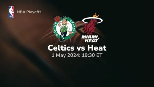Boston Celtics vs Miami Heat Prediction & Betting Tips 512024 sport preview