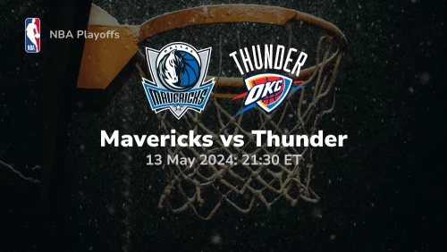 Dallas Mavericks vs Oklahoma City Thunder Prediction & Betting Tips 5132024 sport preview