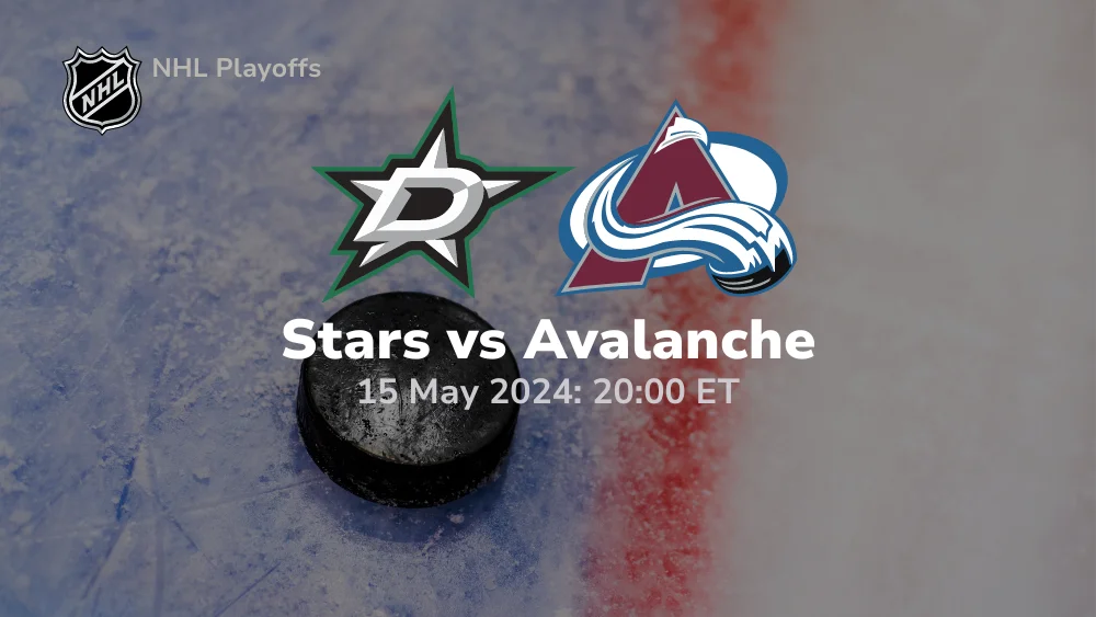 Dallas Stars vs Colorado Avalanche Prediction & Betting Tips 5152024 sport preview