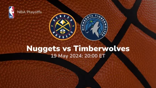 Denver Nuggets vs Minnesota Timberwolves Prediction & Betting Tips 5192024 sport preview