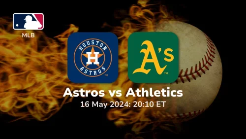 Houston Astros vs Oakland Athletics Prediction & Betting Tips 5162024 sport preview