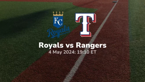 Kansas City Royals vs Texas Rangers Prediction & Betting Tips 542024 sport preview