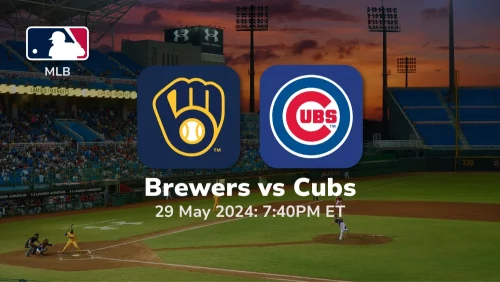 Milwaukee Brewers vs Chicago Cubs Prediction & Betting Tips 5292024 sport preview