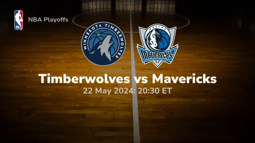 Minnesota Timberwolves vs Dallas Mavericks Prediction & Betting Tips 5222024 sport preview