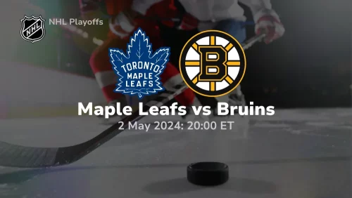 Toronto Maple Leafs vs Boston Bruins Prediction & Betting Tips 522024 sport preview