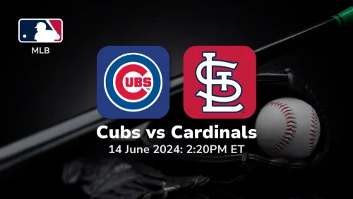 Chicago Cubs vs St. Louis Cardinals Prediction & Betting Tips 6142024