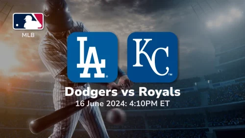 Los Angeles Dodgers vs Kansas City Royals Prediction & Betting Tips 6162024
