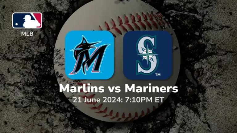 Miami Marlins vs Seattle Mariners Prediction & Betting Tips 6212024