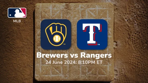Milwaukee Brewers vs Texas Rangers Prediction & Betting Tips 6242024