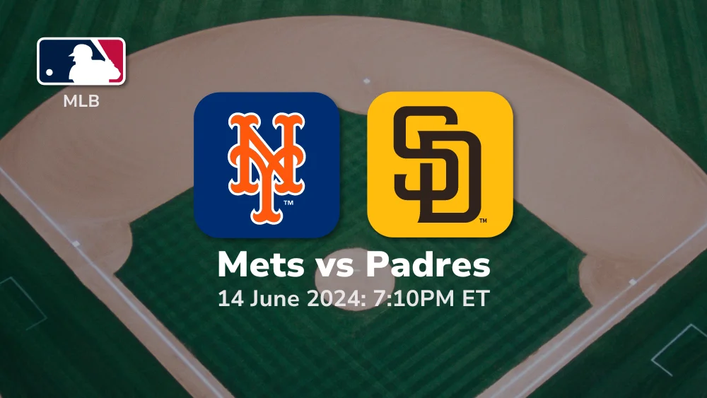 New York Mets Vs San Diego Padres Prediction 6/14/24