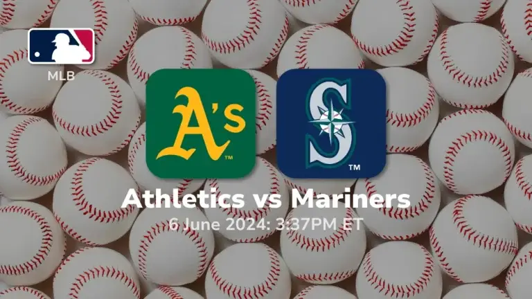 Oakland Athletics vs Seattle Mariners Prediction & Betting Tips 662024
