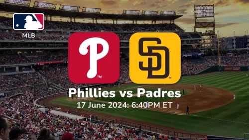 Philadelphia Phillies vs San Diego Padres Prediction & Betting Tips 6172024