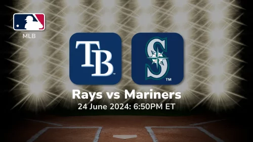 Tampa Bay Rays vs Seattle Mariners Prediction & Betting Tips 6242024