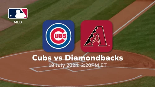 Chicago Cubs vs Arizona Diamondbacks Prediction & Betting Tips 7192024