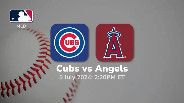 Chicago Cubs vs Los Angeles Angels Prediction & Betting Tips 752024