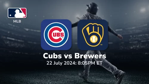 Chicago Cubs vs Milwaukee Brewers Prediction & Betting Tips 7222024