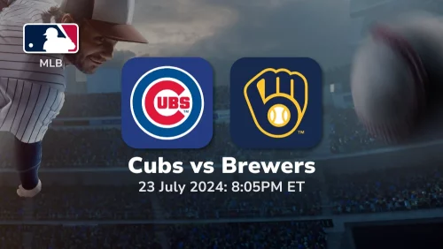 Chicago Cubs vs Milwaukee Brewers Prediction & Betting Tips 7232024