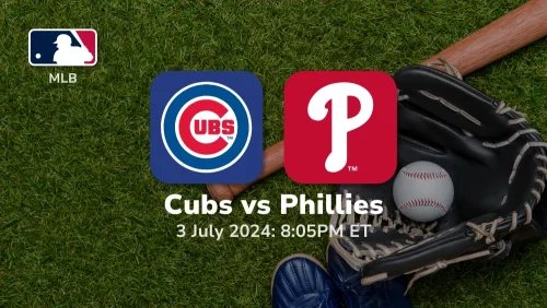 Chicago Cubs vs Philadelphia Phillies Prediction & Betting Tips 732024