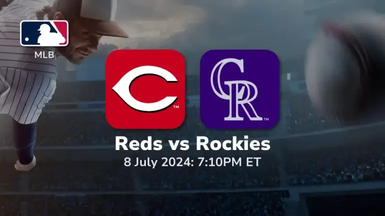 Cincinnati Reds vs Colorado Rockies Prediction & Betting Tips 782024