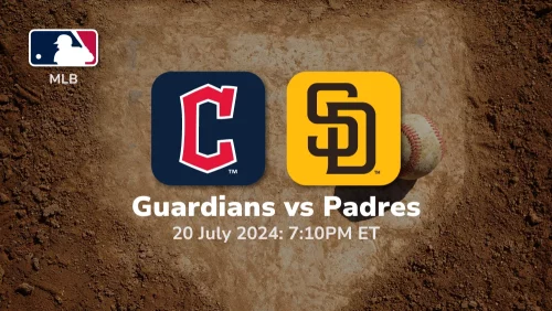 Cleveland Guardians vs San Diego Padres Prediction & Betting Tips 7202024