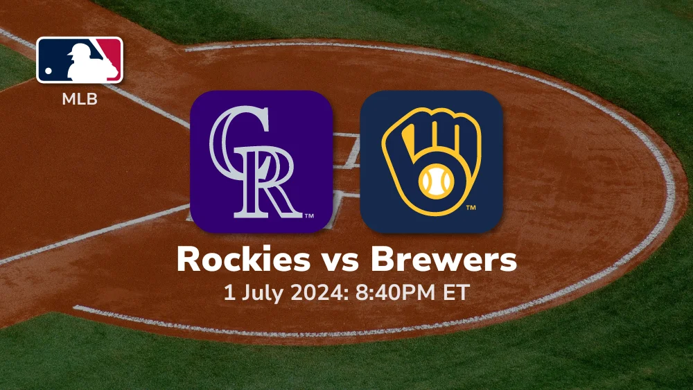 Colorado Rockies vs Milwaukee Brewers Prediction & Betting Tips 712024