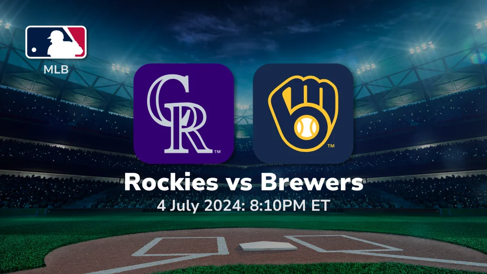 Colorado Rockies vs Milwaukee Brewers Prediction & Betting Tips 742024