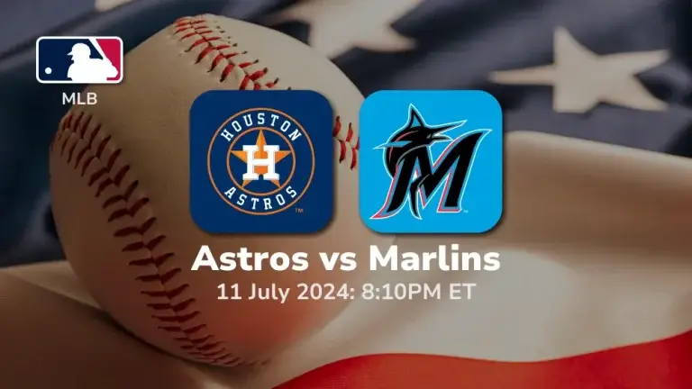 Houston Astros vs Miami Marlins Prediction & Betting Tips 7112024