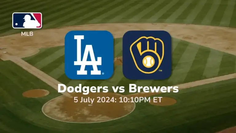 Los Angeles Dodgers vs Milwaukee Brewers Prediction & Betting Tips 752024